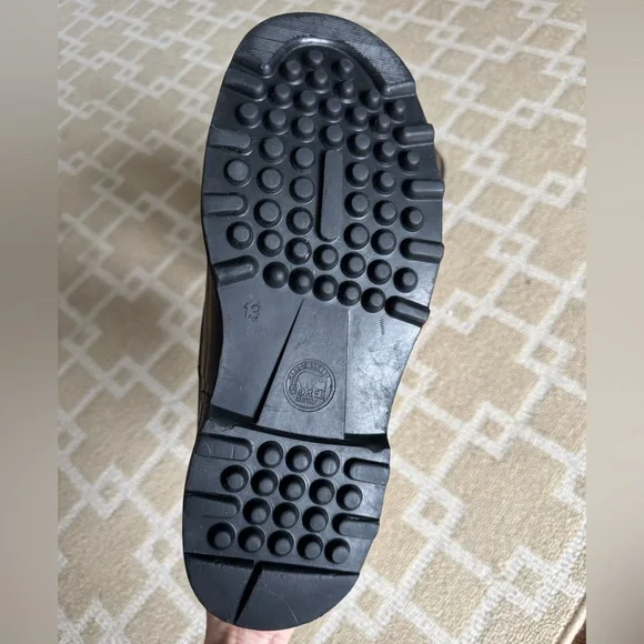 Sorel Vintage Caribou Waterproof Winter Snow Boots Warm Outdoor Shoes Brown 13 - Picture 10 of 14